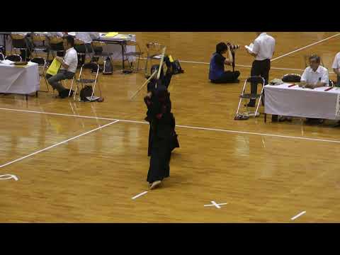 神武館旗１の１　団体戦　ゆかいくん柳井剣連　先鋒戦