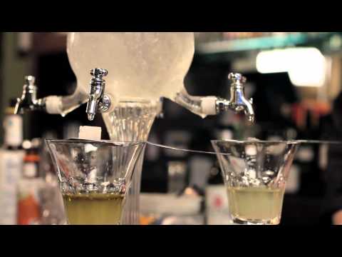 How to use a Peeler for Cocktail Garnishes - DrinkSkool Bar Techniques 