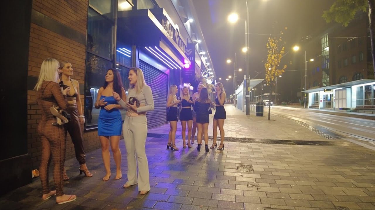 Birmingham Nightlife 2025 : Vibrant Saturday Night | Walking Tour