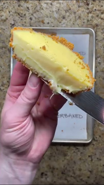 baking perfect custard pies