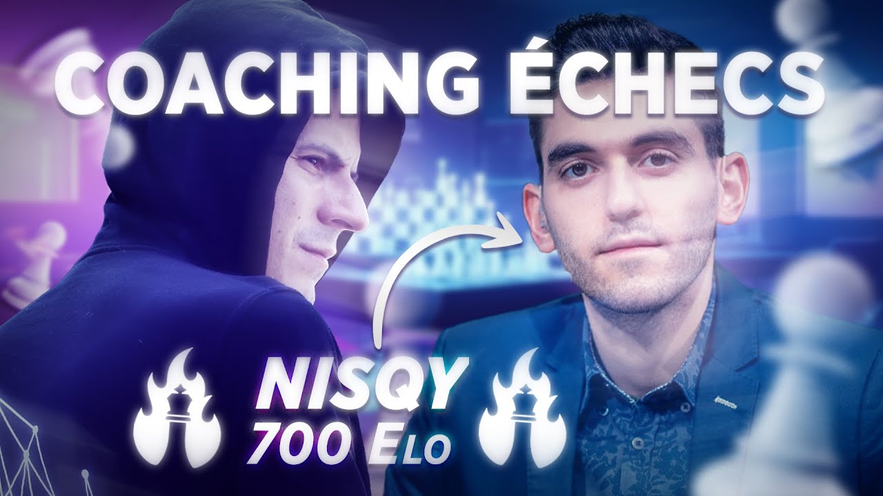 Coaching échecs avec Nisqy - 600 Elo