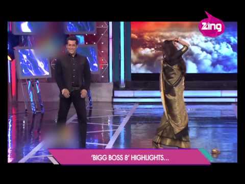 Rekha shakes her legs with Salman