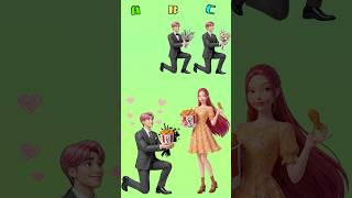Kpop Demon Hunters! Mira x Abby Present💐 Shadow Challange👤 #kpopdemonhunters #animation #huntrix