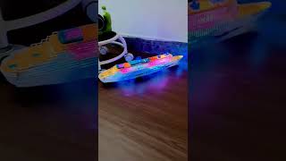 Gifted Sea Ship Lightning Toy Looks Cool With Light Music