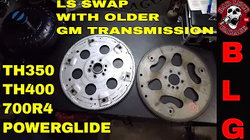 LS SWAP WITH OLDER GM TRANSMISSION