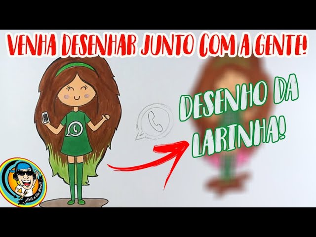 Como desenhar Bonequinha Tumblr - passo a passo 