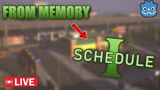 Making Schedule From Memory | Gamedev Talk ShortStream