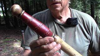 diy walking stick