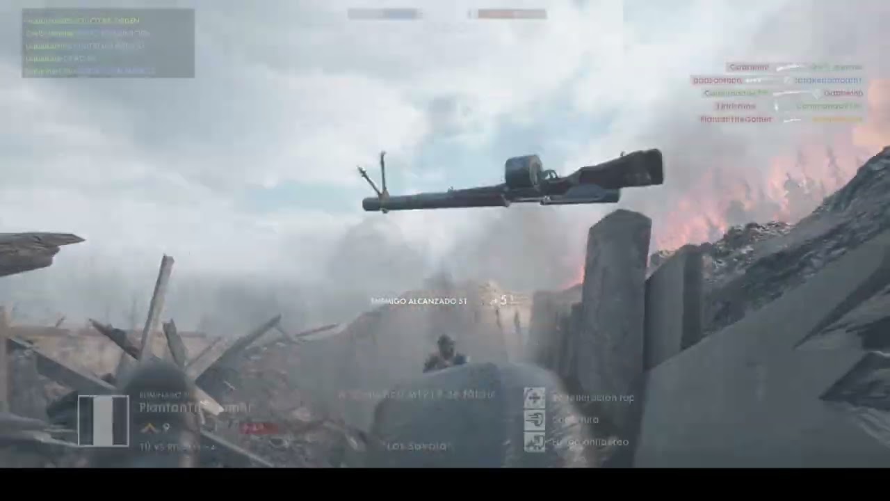 Battlefield 1 | Verdun Heights | Domination | Huot Automatic Light Weight [No Commentary]