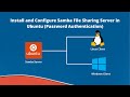How to Install and Configure Samba File Sharing Server in Ubuntu (Password Authentication)