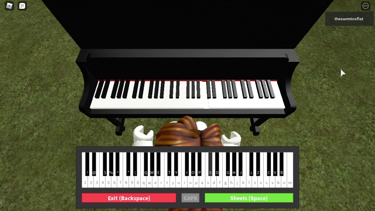 How To Play Addict On Roblox Piano Easy Youtube - fallen kingdom roblox piano