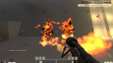 TF2 Asteroid Pyro Attack
