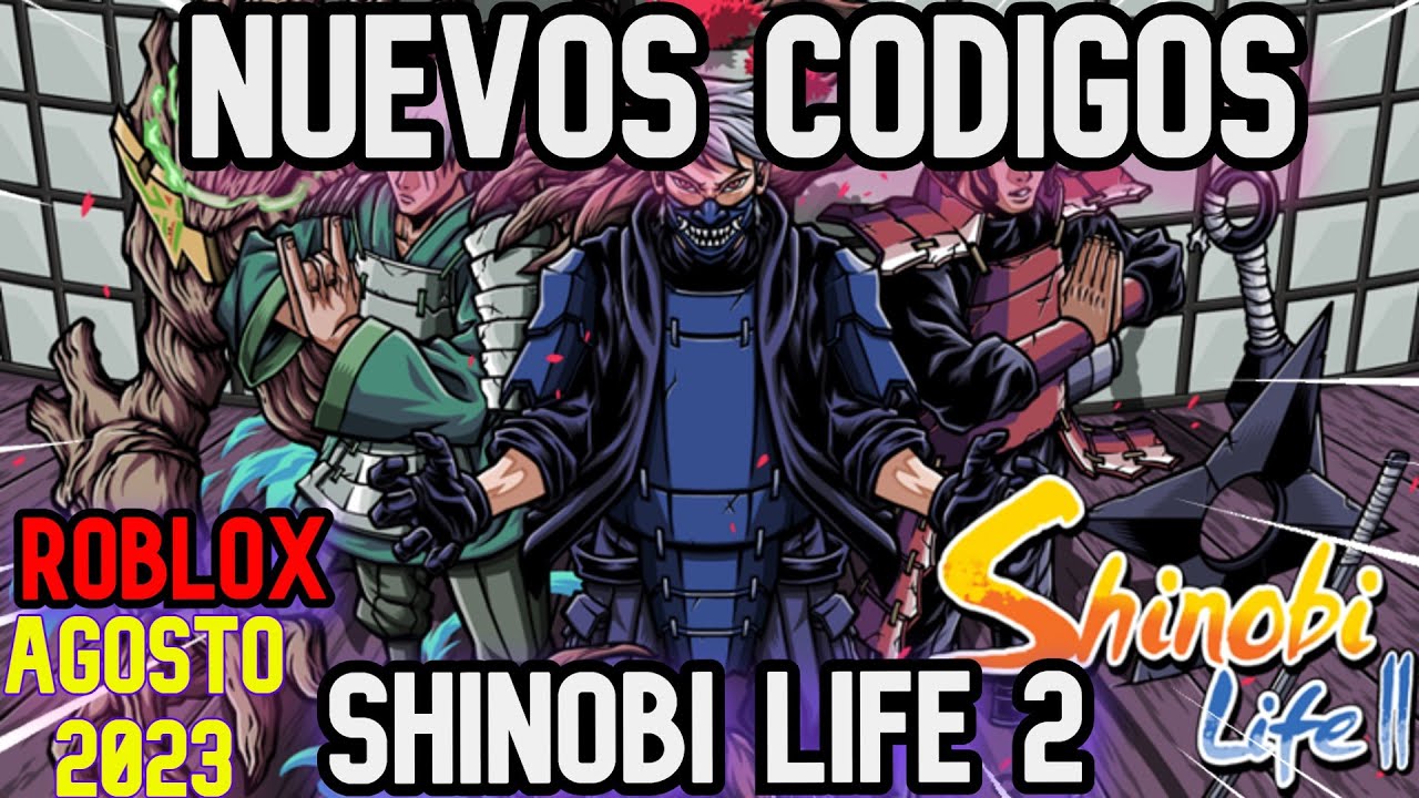TODOS los CÓDIGOS de 🔥 SHINOBI LIFE 2 🔥 activos / AGOSTO 2023 ROBLOX  /Shido Life 2 /UPDATE/ TilloASR 