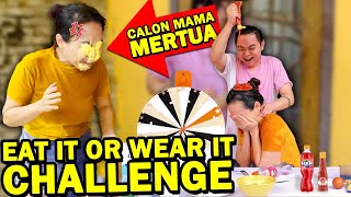 THE DIRTIEST CHALLENGE WITH YOUR PROSPECTIVE IN-LAWS! | EAT IT or WEAR IT Challenge