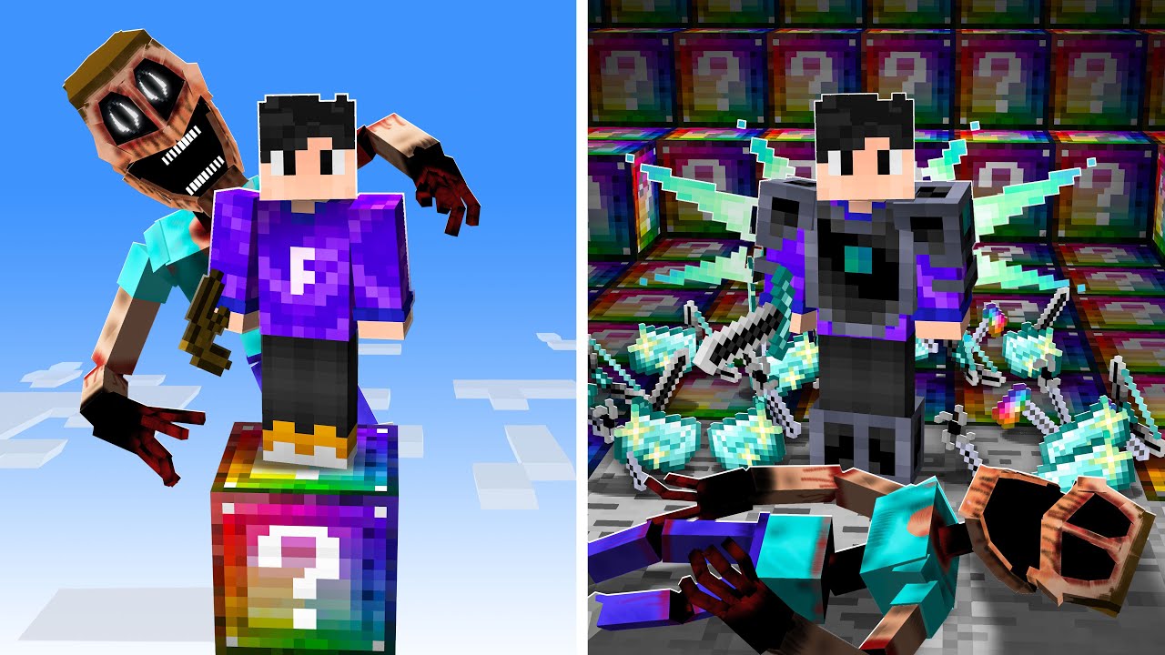 Sobreviva a MONSTROS em 1 BLOCO OP DO AVARITIA