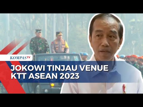 Jelang KTT ASEAN 2023, Jokowi Tinjau Venue hingga Pasukan TNI dan Polri Gelar Apel Pengamanan