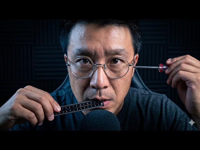 ASMR【脳直撃】マウスサウンドとルーラータッピング＆スクラッチング｜Mouth Sound Ruler Tapping Scratching Brain Melting 수면유도