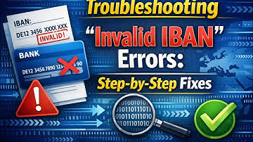 Troubleshooting "Invalid IBAN" Errors: Step-by-Step Fixes