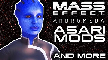 Mass Effect Andromeda Mods - Play As Asari Ryder - 4K Ultra HD