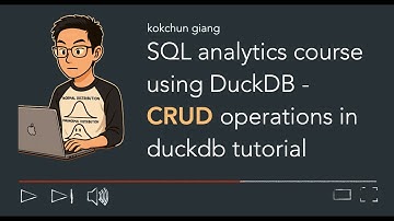 SQL analytics course with DuckDB  - CRUD operations tutorial