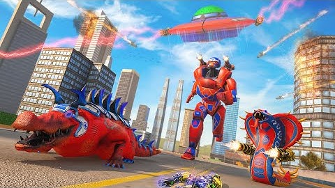 Anaconda Robot Transform Wars Spaceship Robot Game video | Robot 2021 gameplay | 3D robot gameplay