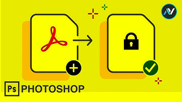 How to Make a Password-Protected PDF in Photoshop | Photoshop Tutorial 2024