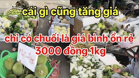 Giá trái cây tiếp tục tăng cao chia sẻ cập nhật tại chợ đầu mối hóc môn 13/11/2025