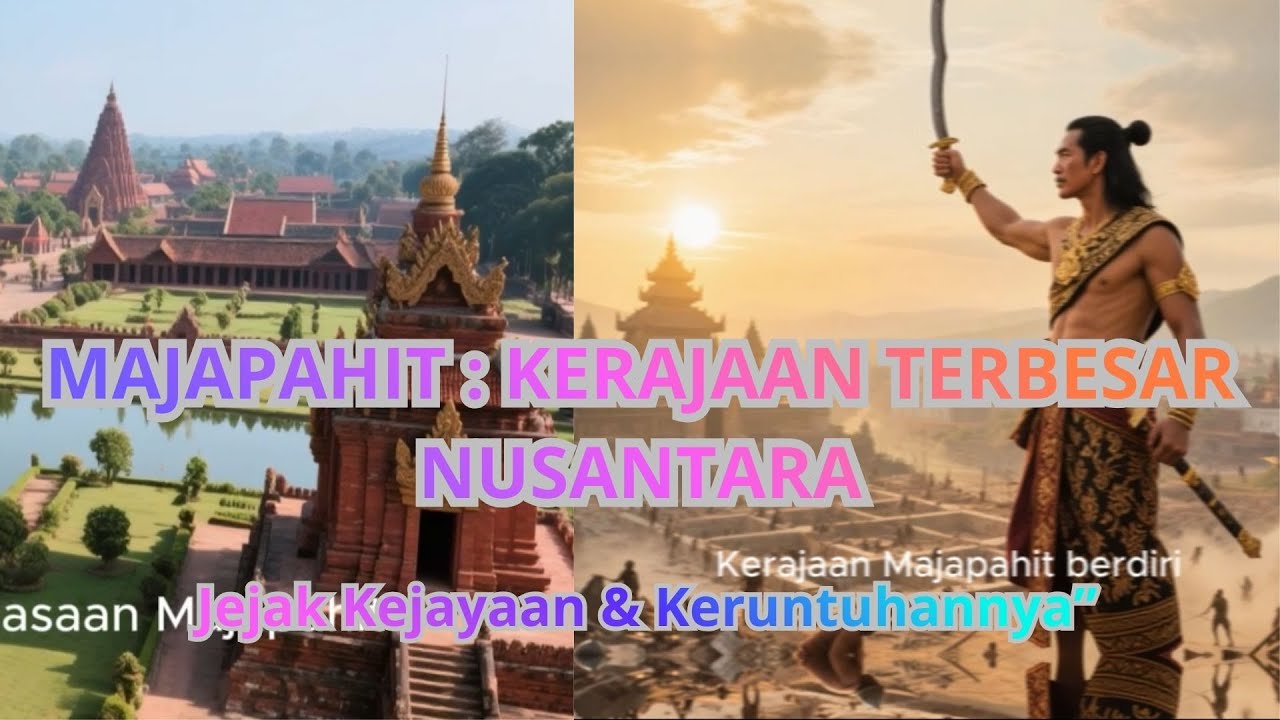🔱 MAJAPAHIT : KERAJAAN TERBESAR NUSANTARA || Jejak Kejayaan & Keruntuhannya