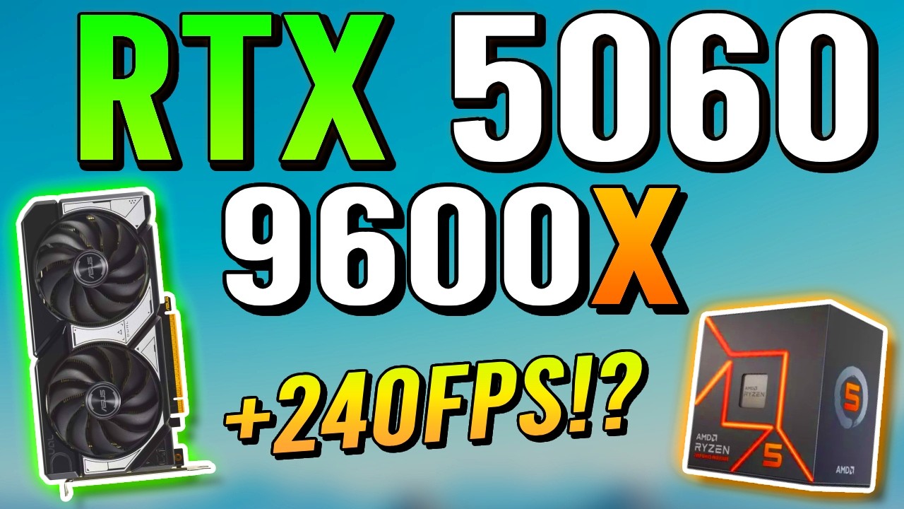 RTX 5060 + R5 9600X - Perfect Combo or Hype!? - YouTube