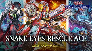 Snake-Eyes Rescue-ACE - Rescue-ACE Turbulence / Ranked Gameplay [Yu-Gi-Oh! Master Duel]