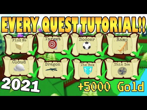 *TUTORIAL* EVERY QUEST!! (2021) | Build a Boat for Treasure ROBLOX