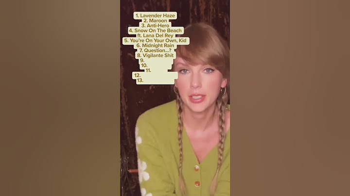 @TaylorSwift’s ‘Midnight’ track list... IN ORDER!! ✨🎶 #taylorswift #midnight
