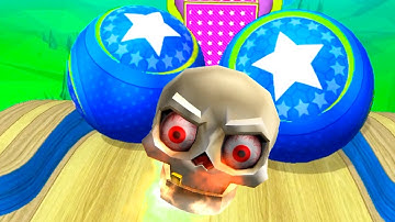 Going Balls (Portal Run, Level 437) Color Reversed Play - Updated Ball Race Gameplay (Part 6)