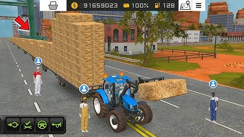 Fs 18 Making Square Bales - Multiplayer ! Farming Simulator 18 Gameplay Timelapse #fs18