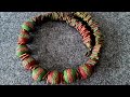 decorating beads with polymer clay. polymer clay necklace tutorial