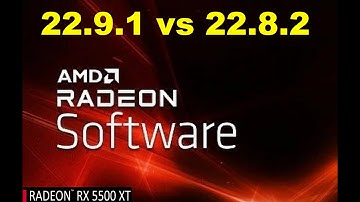 AMD Radeon driver 22.9.1 vs 22.8.2 in 7 games