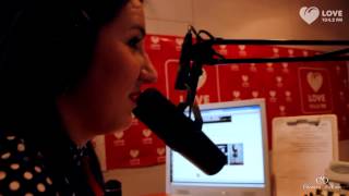 Софья Авазашвили в студии Love Radio г.Чебоксары