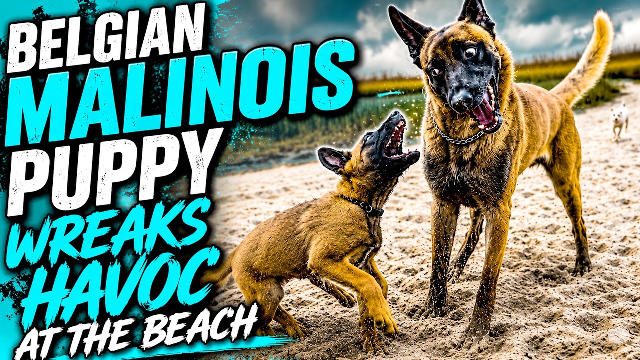 10 Week old Belgian Malinois Puppy Learns Rules & Boundaries in Pack Play