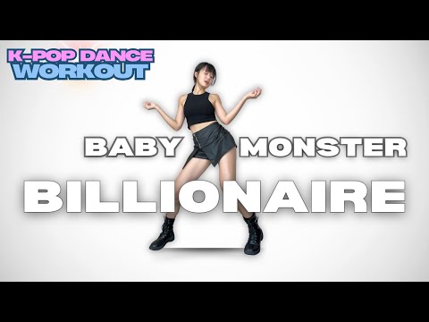 KPOP DANCE WORKOUT BILLIONAIRE BABYMONSTER Dance Workout Learn Kpop Dance SWEAT