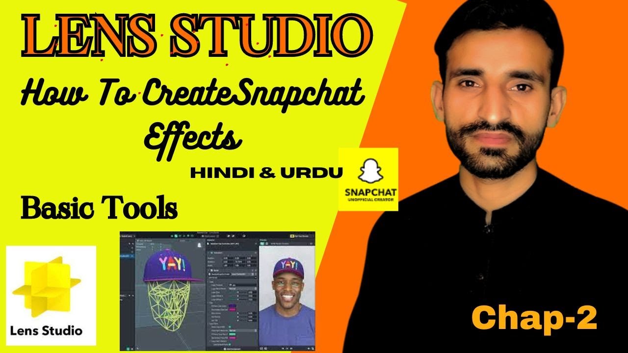 How To Create Snapchat Filter || Lens Studio Tutorial In Hindi - Urdu ...