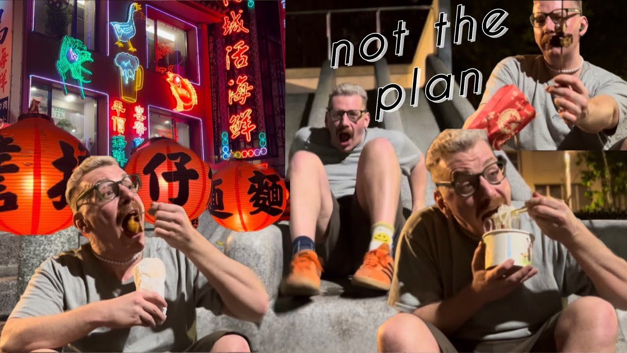 this wasn’t the video I meant to make | Taipei night market