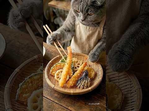 [本格レシピ] サクサク天ぷら蕎麦セット / Tempura Soba Set 🍤🥢 #cookingasmr