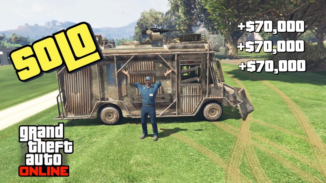 *SOLO* super easy money trick (GTA 5 ONLINE) - YouTube