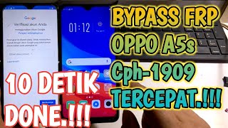 Bypass frp oppo A5s 10 detik done..|| CPH 1909 || JKS opreker handphone