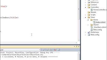 0203 ASP NET MVC 3 Fundamentals Razor   Creating a simple view