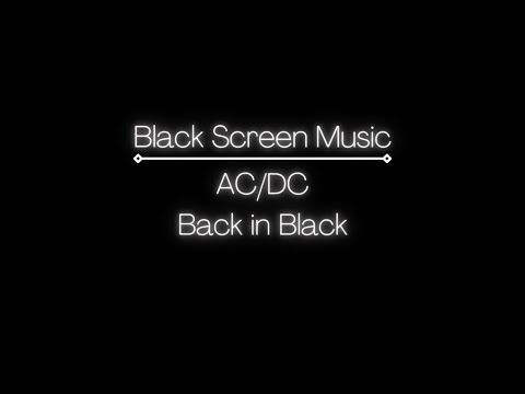 AC/DC - Back in Black (slowed + reverb)
