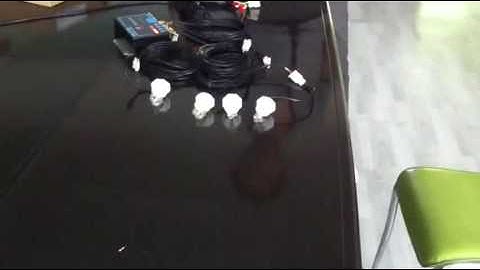 RFE-244-4/E White xenon strobe bulb set video