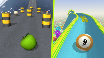 🍏🎱🌈🧿Epic Race Going Balls Vs Action Balls Gameplay #96