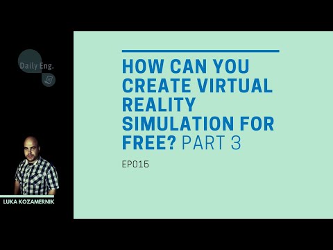 How to position camera in Blender for Virtual Experiences? VR-FREE PART 3 I DailyEng015: