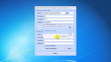 How To Use MS SQL Server Backup To Another SQL Server Database Software
